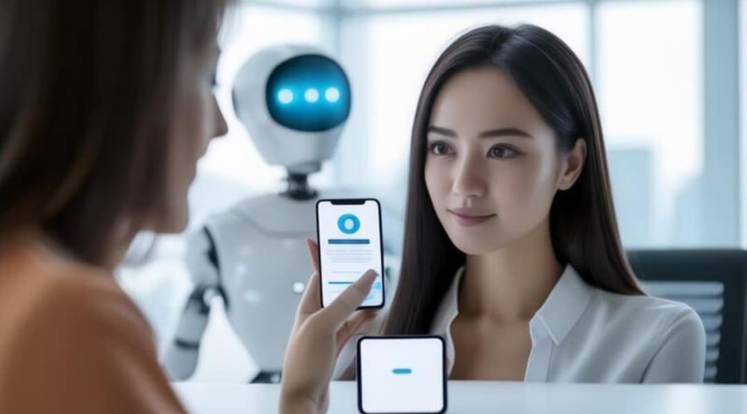 AI giúp tương tác tự động với khách hàng