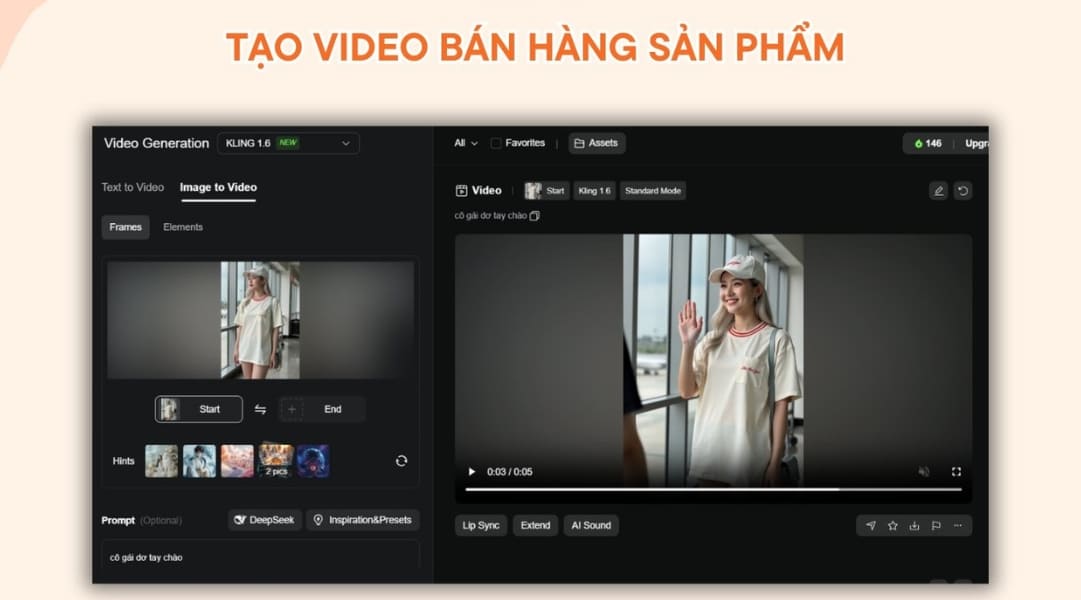 Sử dụng AI để tạo và chỉnh sửa hình ảnh, video tự động