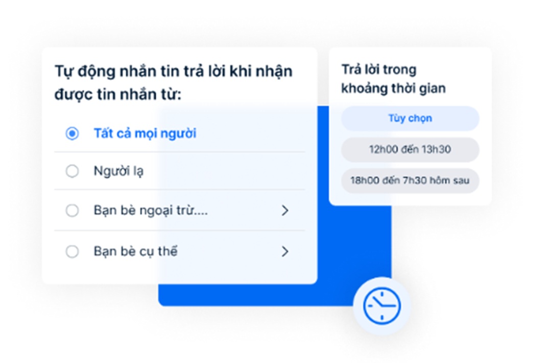 Cách cài tính năng bot trả lời tự động Zalo Business