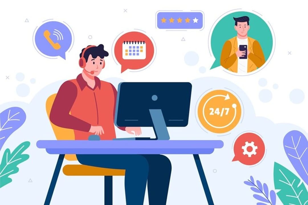 Khách hỏi hóa xong im lặng do bị xao nhãng bởi các yếu tố bên ngoài