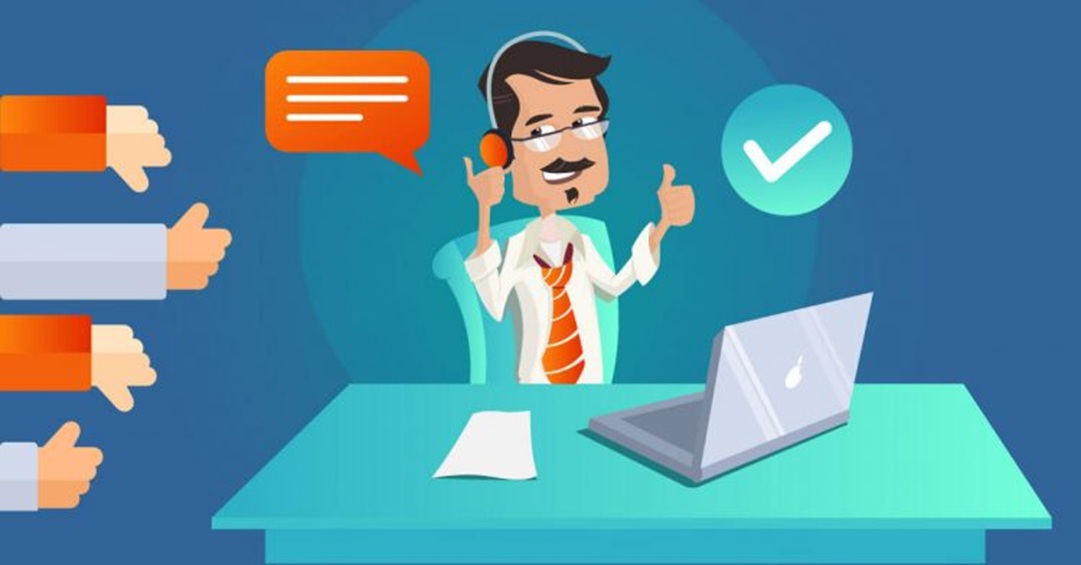 Trấn an khách và thể hiện thiện chí hỗ trợ