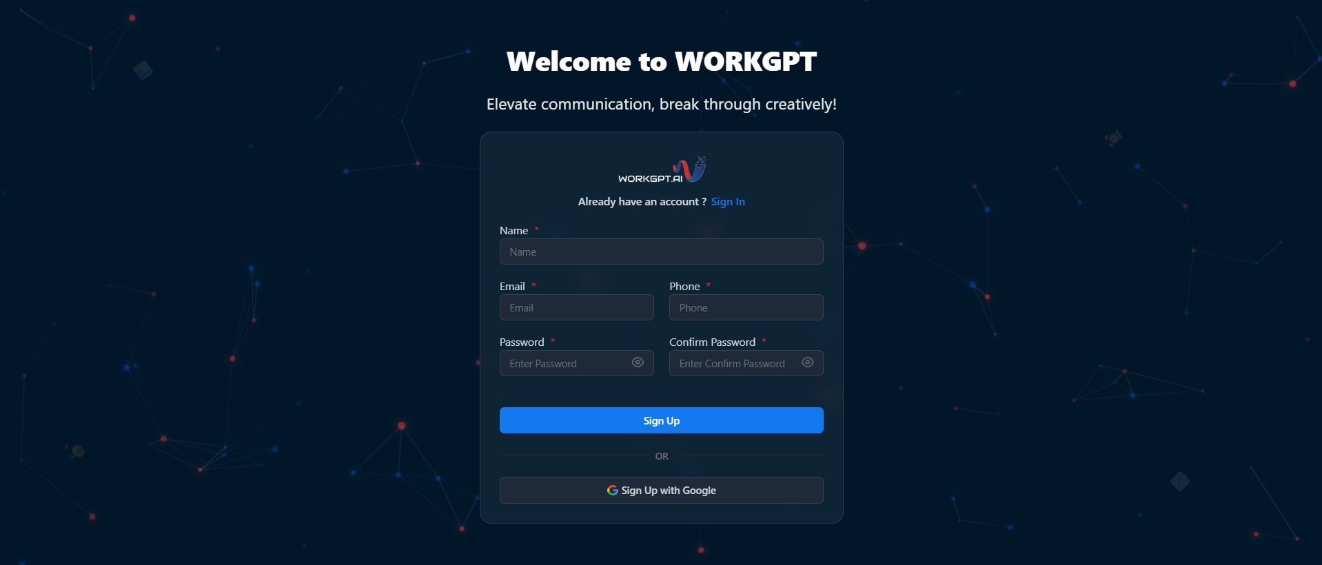 Hướng dẫn tạo và sử dụng WorkGPT Chatbot AI