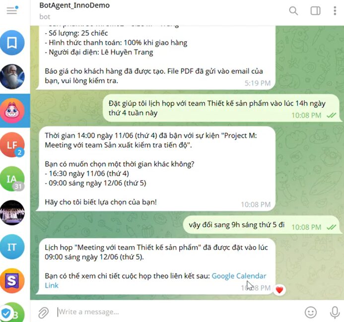 Tính năng WorkGPT Chatbot AI