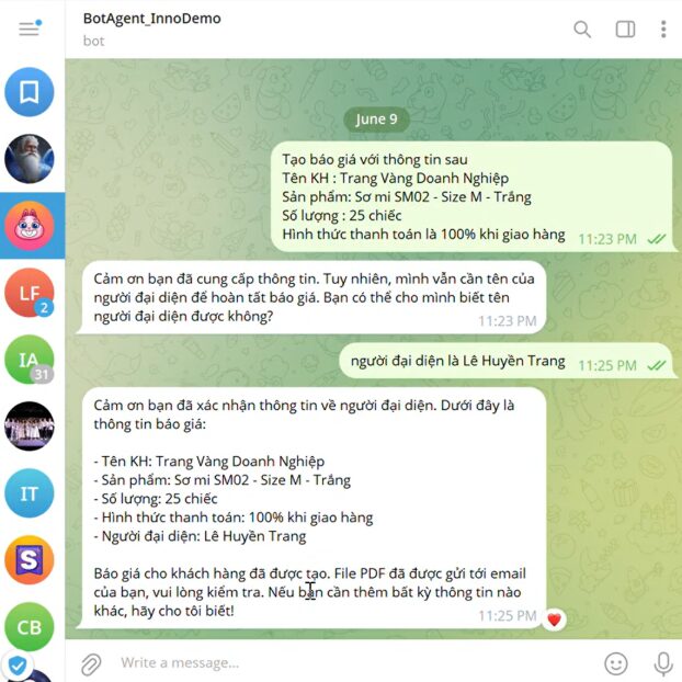 Tính năng WorkGPT Chatbot AI