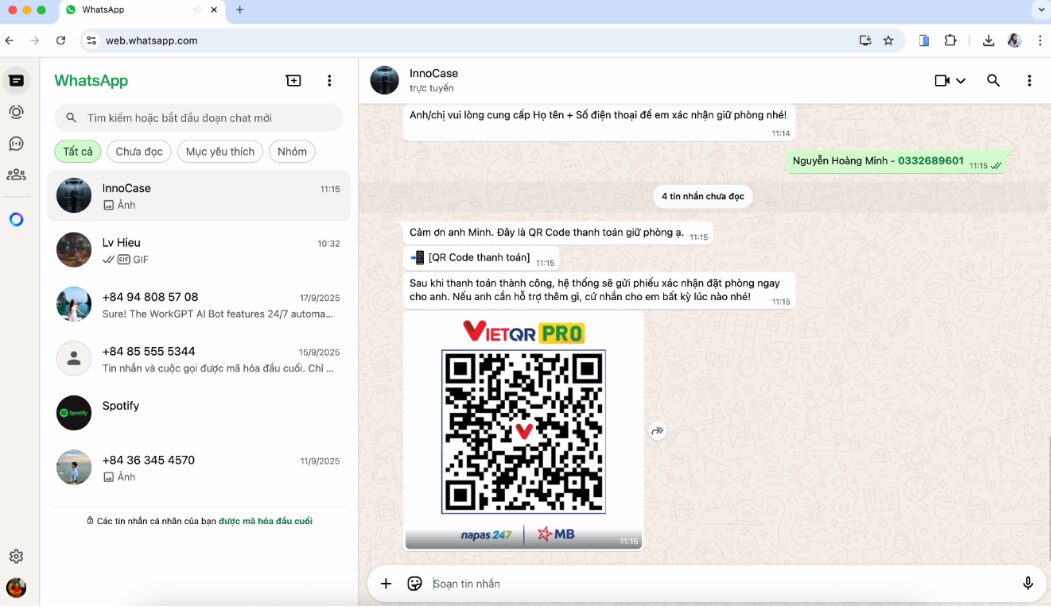 Tính năng WorkGPT Chatbot AI