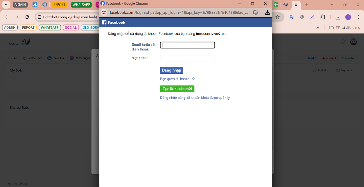Hướng dẫn tạo và sử dụng WorkGPT Chatbot AI