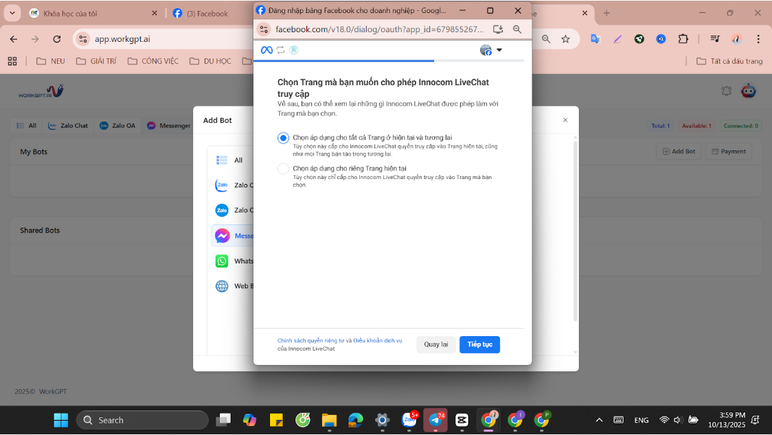 Hướng dẫn tạo và sử dụng WorkGPT Chatbot AI