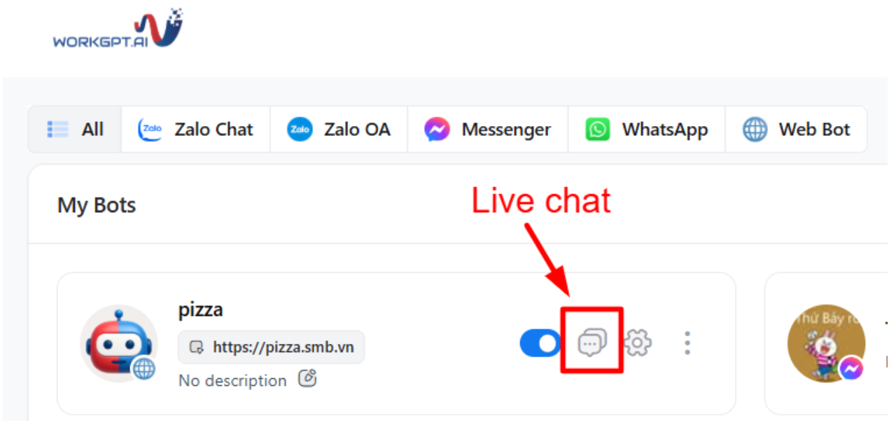 Hướng dẫn tạo và sử dụng WorkGPT Chatbot AI