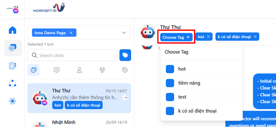 Hướng dẫn tạo và sử dụng WorkGPT Chatbot AI
