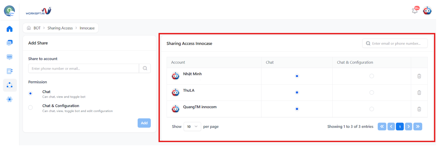 Hướng dẫn tạo và sử dụng WorkGPT Chatbot AI