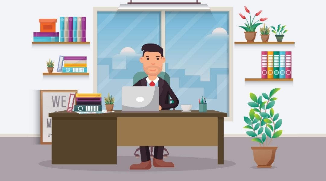 Phong thủy đặt bàn làm việc tại cơ quan