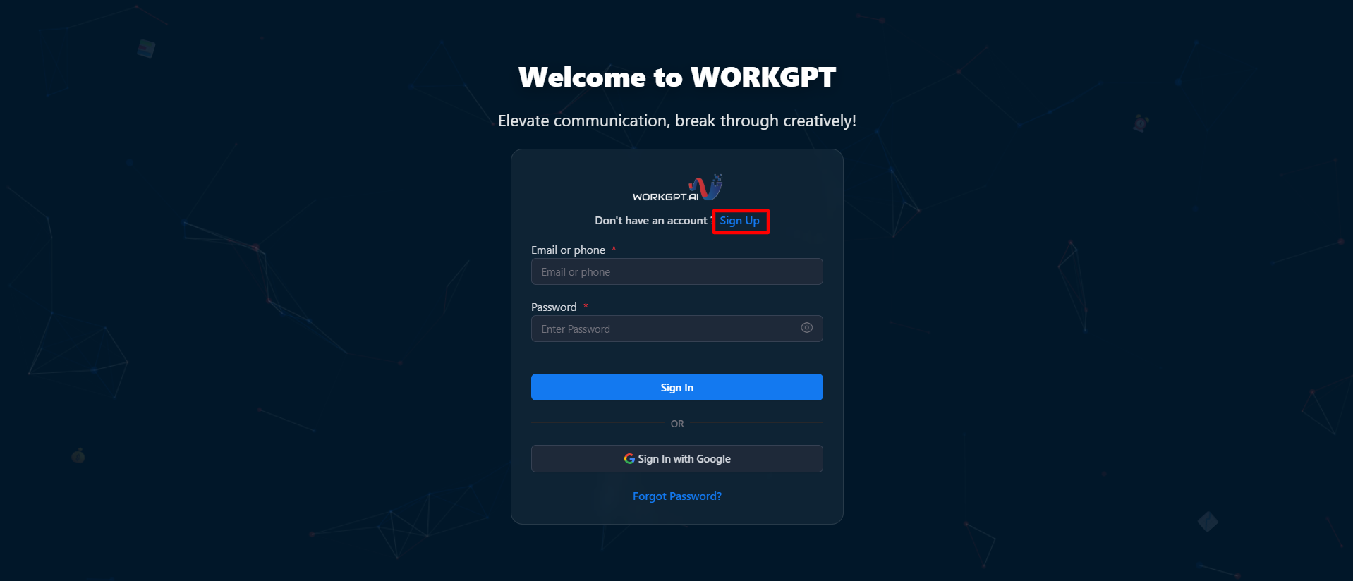 Hướng dẫn tạo và sử dụng WorkGPT Chatbot AI
