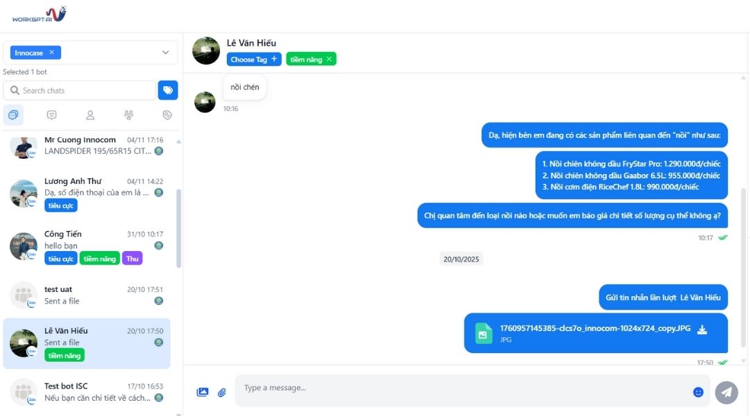 Chatbot cá nhân hóa theo nhu cầu khách hàng