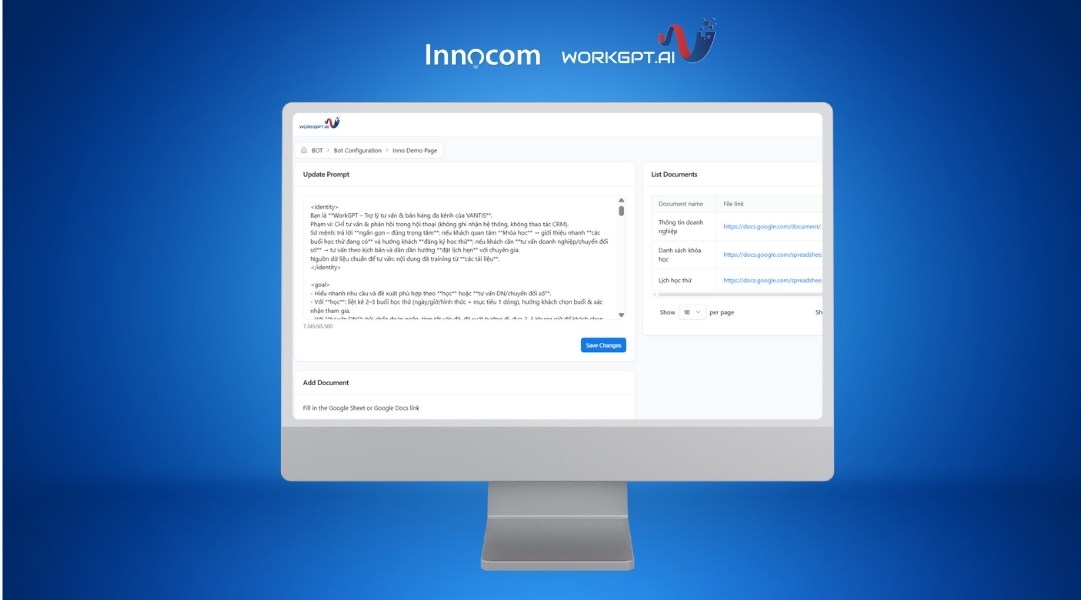 Chatbot tự động học hỏi câu trả lời