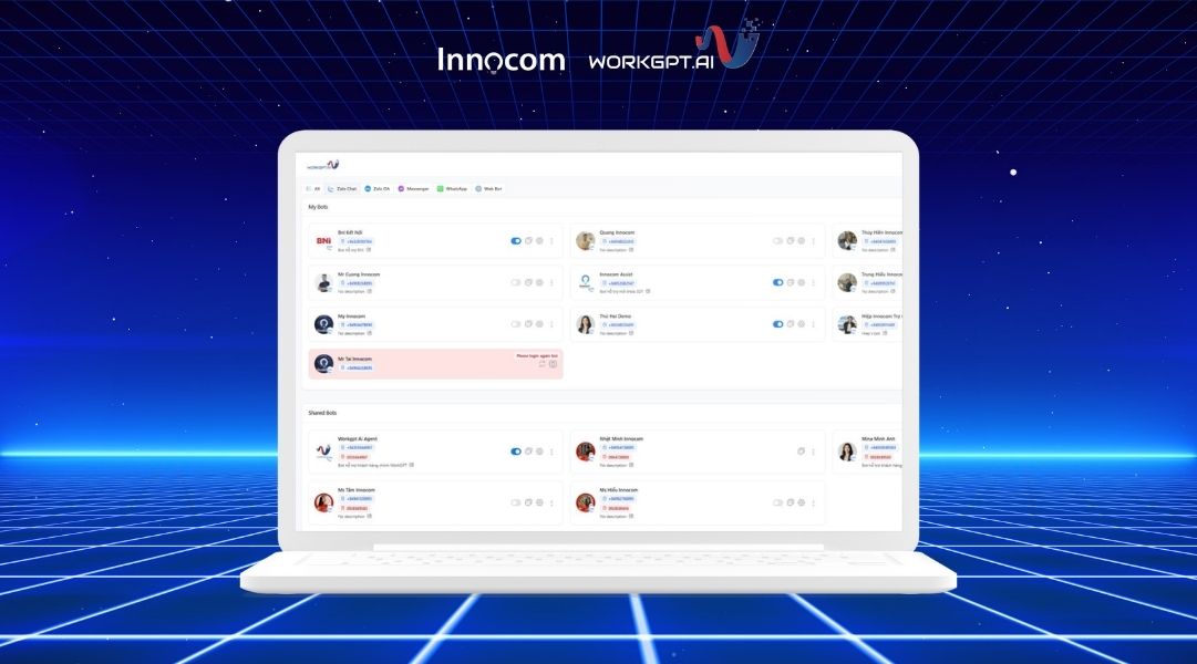 Quản lý không giới hạn tài khoản zalo