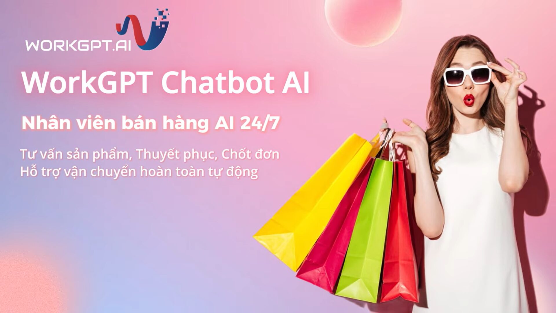 WorkGPT Chatbot AI - Trợ lý AI thông minh cho cửa hàng thời trang