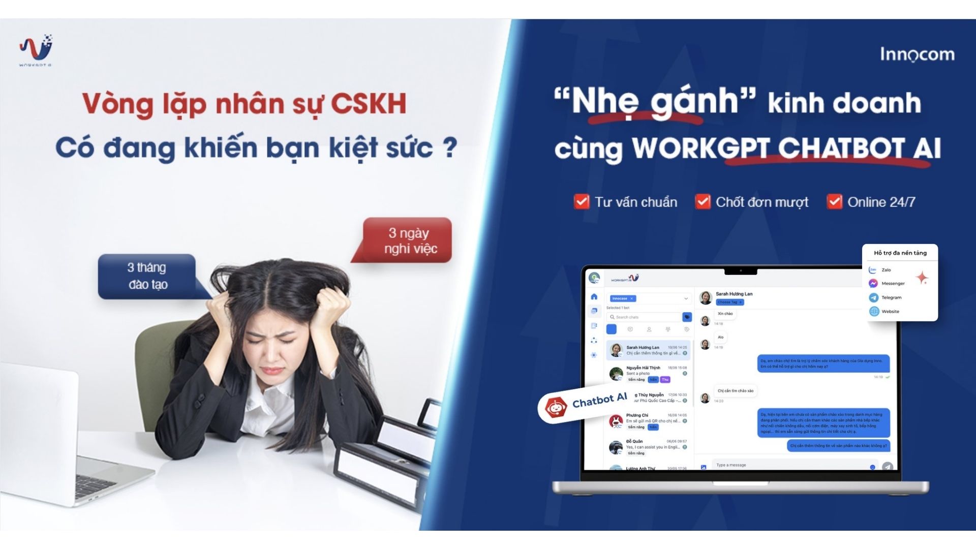 Trợ lý đắc lực cho sale và chăm sóc khách hàng