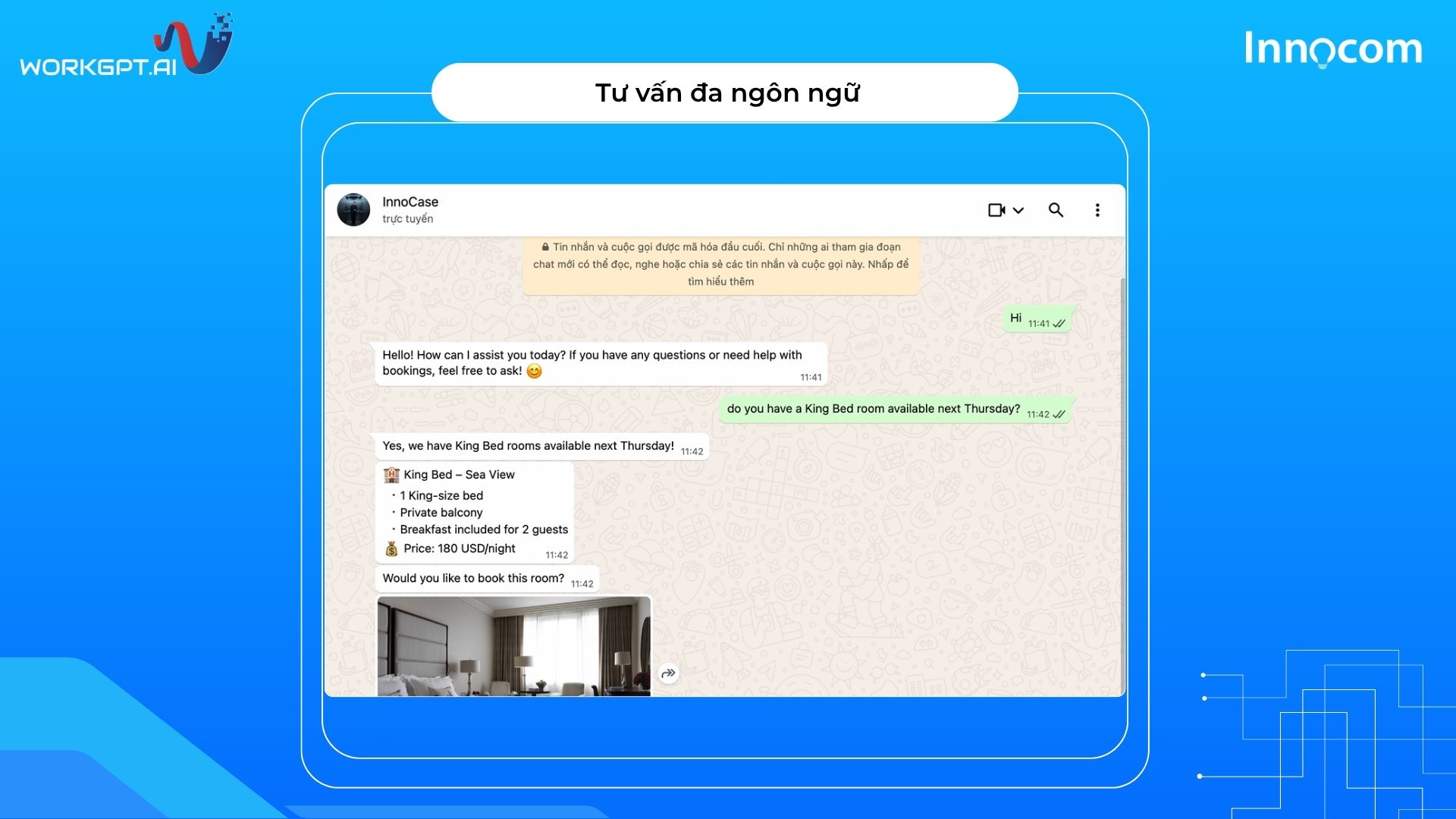 Tự động nhận diện và phản hồi đa ngôn ngữ