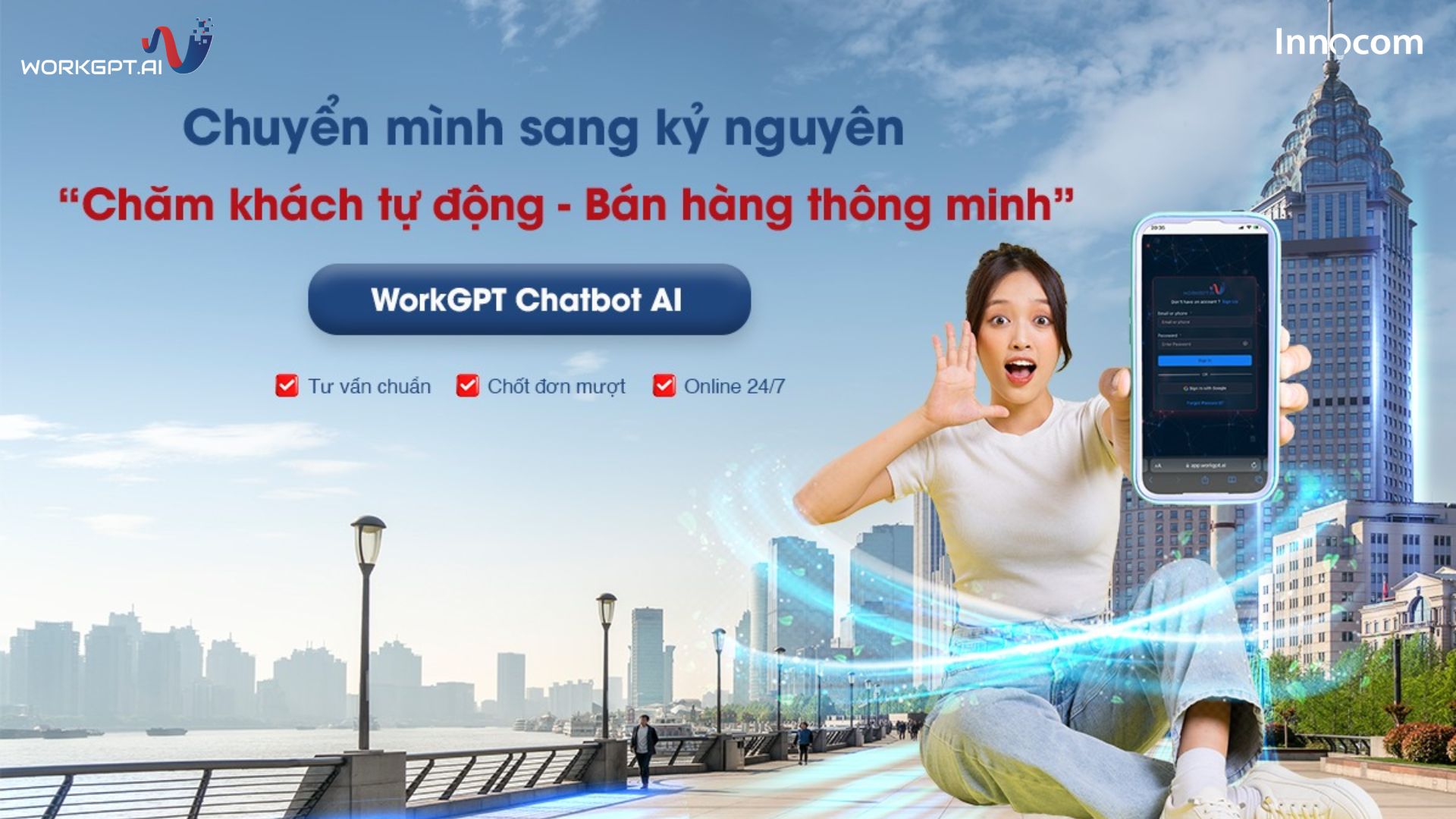 WorkGPT AI Chabot hỗ trợ doanh nghiệp phát triển bền vững