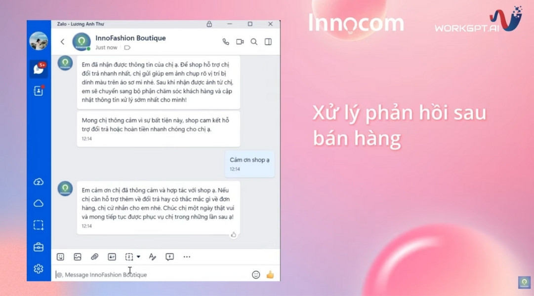 Chatbot AI cập nhật quá trình xử lý khiếu nại