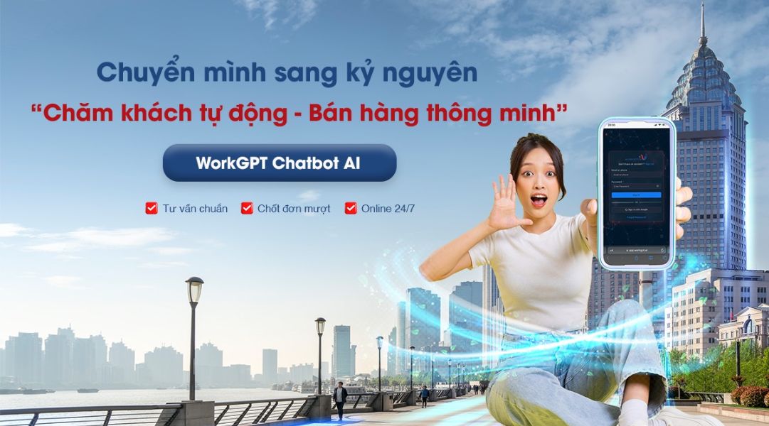 WorkGPT chatbot AI hỗ trợ doanh nghiệp bắt kịp xu hướng mới