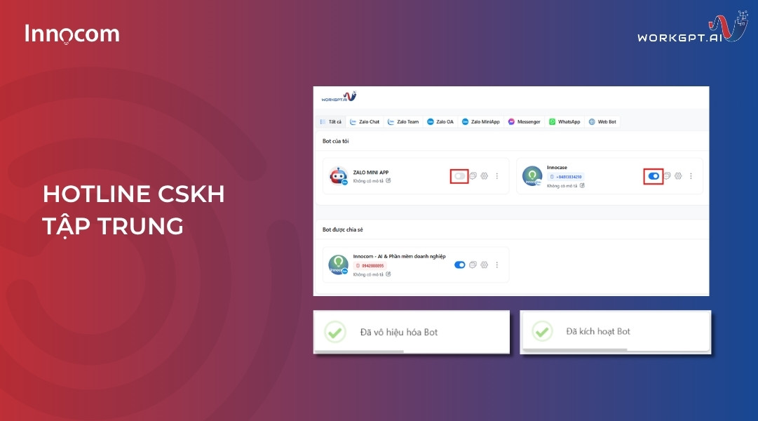 Chăm sóc khách hàng tập trung