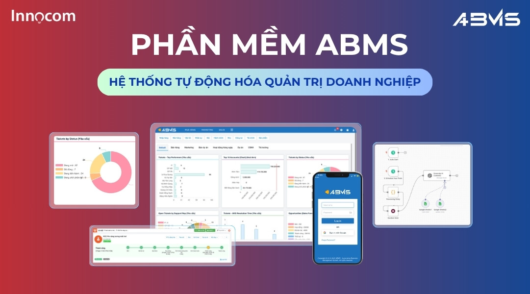 ABMS - Hệ thống CRM chuẩn hóa dữ liệu nội bộ