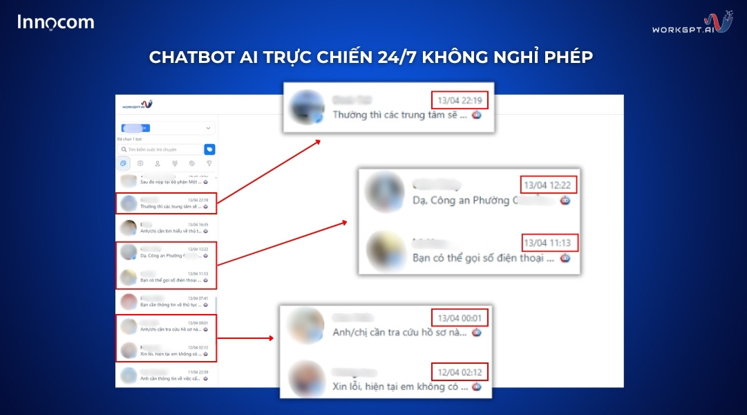 Chatbot AI trực chiến 24/7 không nghỉ phép