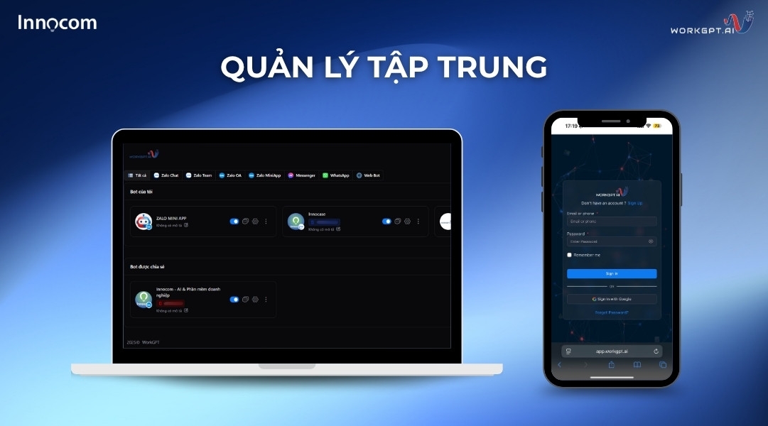 Nền tảng quản lý tập trung 