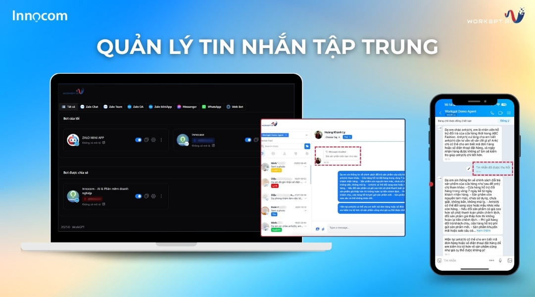 Quản lý tin nhắn tập trung