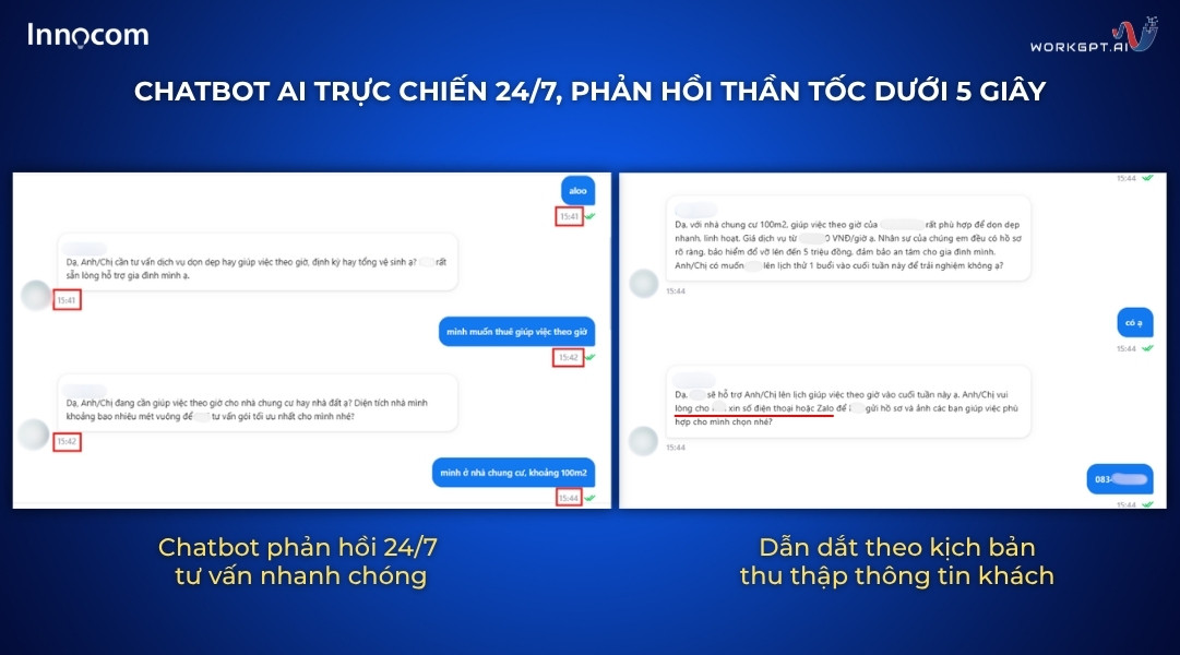 Chatbot AI trực chiến 24/7, phản hồi thần tốc dưới 5 giây