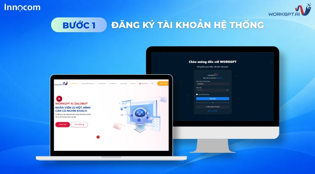 Đăng ký tài khoản hệ thống