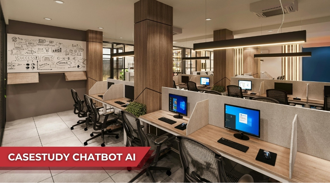 Giải pháp MessengerBot AI cho doanh nghiệp cho thuê văn phòng