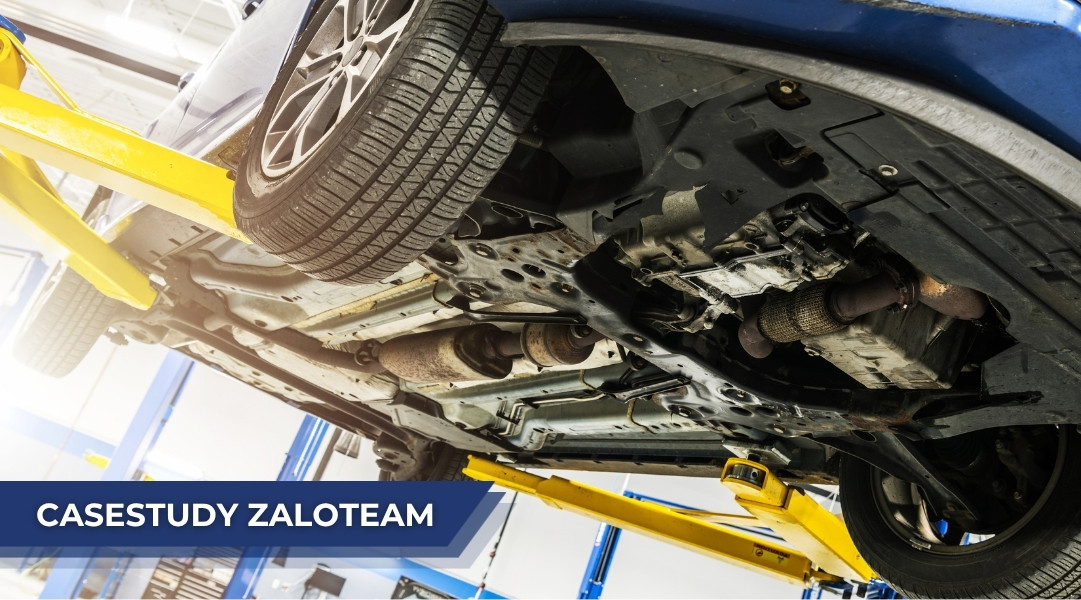 Giải pháp WorkGPT ZaloTeam cho doanh nghiệp phụ tùng ô tô
