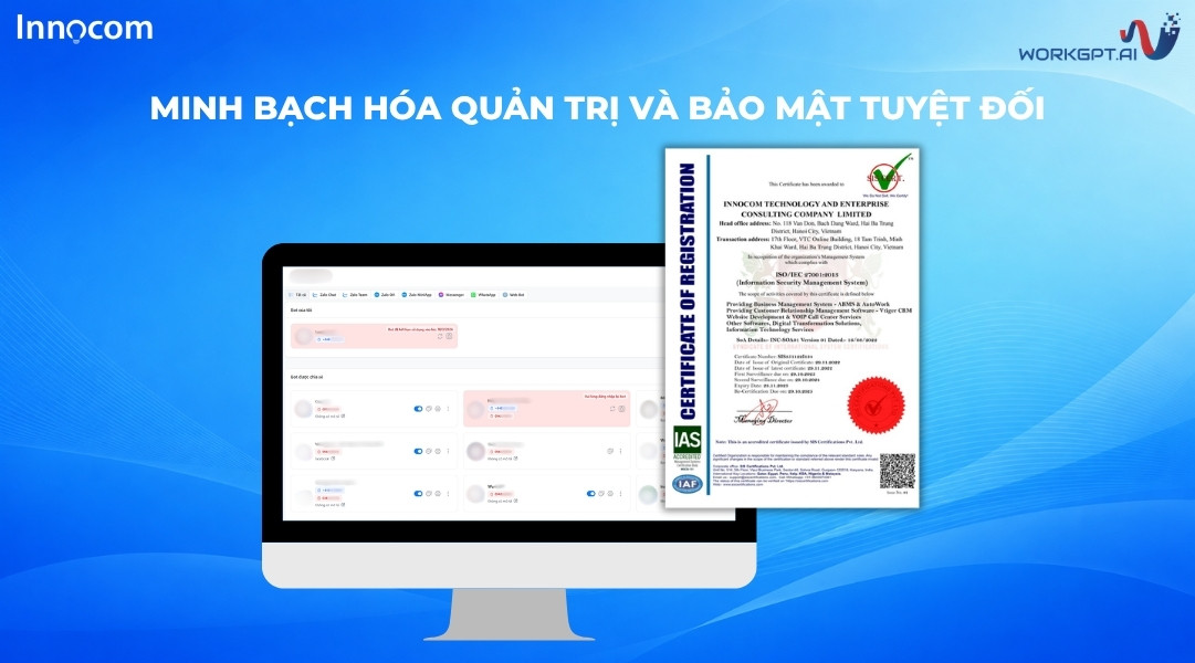 Minh bạch hóa quản trị và bảo mật tuyệt đối