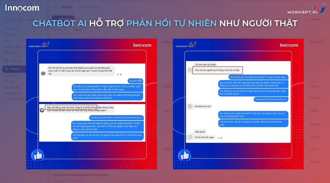 Chatbot AI hỗ trợ phản hồi tự nhiên như người thật