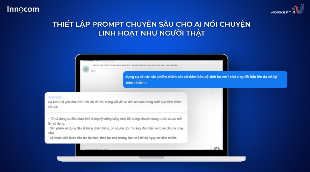 Chatbot AI nói chuyện linh hoạt như người thật
