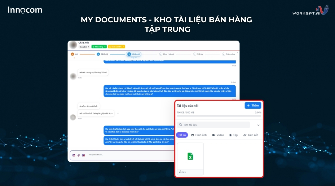 Kho tài liệu bán hàng  tập trung