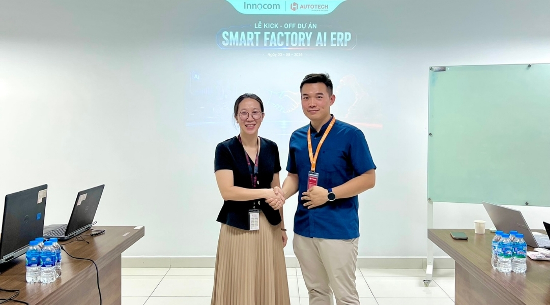 Giải pháp Smart Factory AI ERP từ INNOCOM