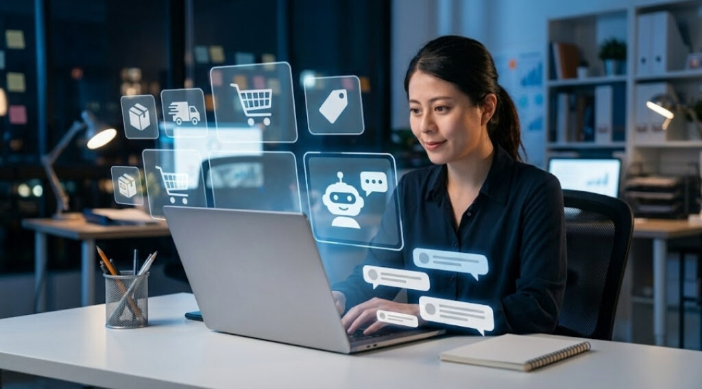 Kịch bản chatbot mẫu ngành thương mại điện tử: Tư vấn sản phẩm, check tồn kho và chốt đơn nhanh hơn