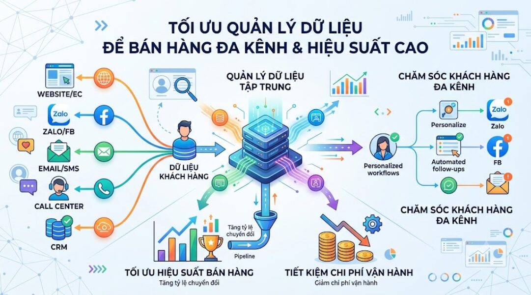 Quản lý dữ liệu tốt giúp tối ưu hóa hiệu suất
