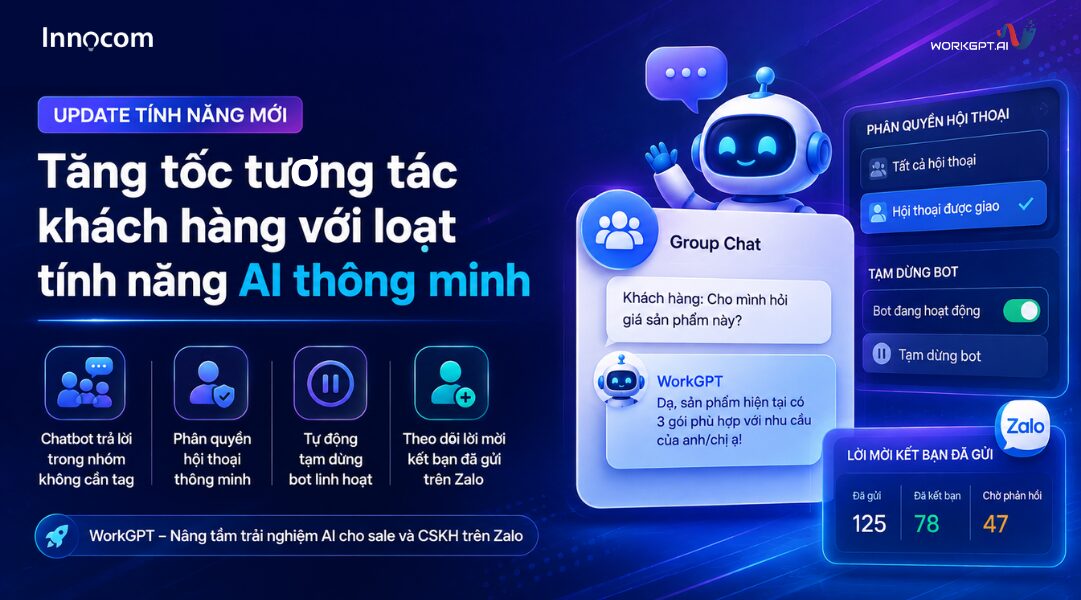 WorkGPT Update tính năng mới