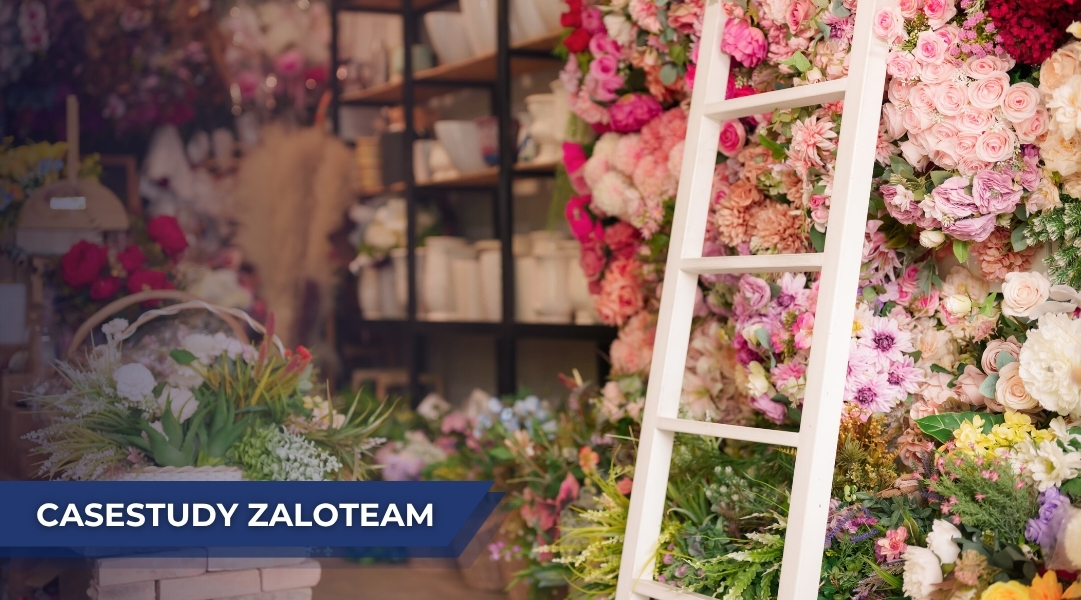 WorkGPT ZaloTeam cho đơn vị cung cấp hoa tươi