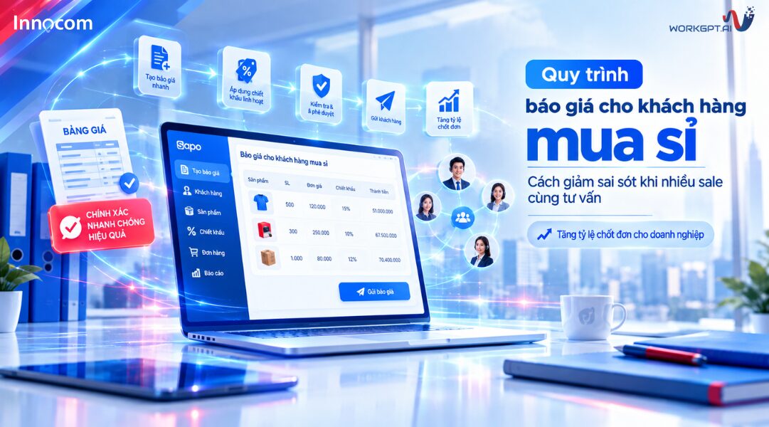 Báo giá cho khách hàng mua sỉ
