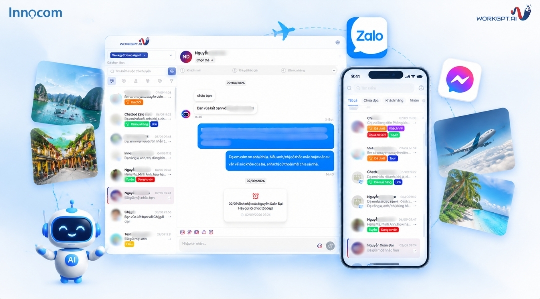 Chatbot AI tư vấn mượt mà, 24/7