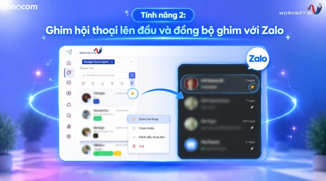 WorkGPT Update tính năng mới