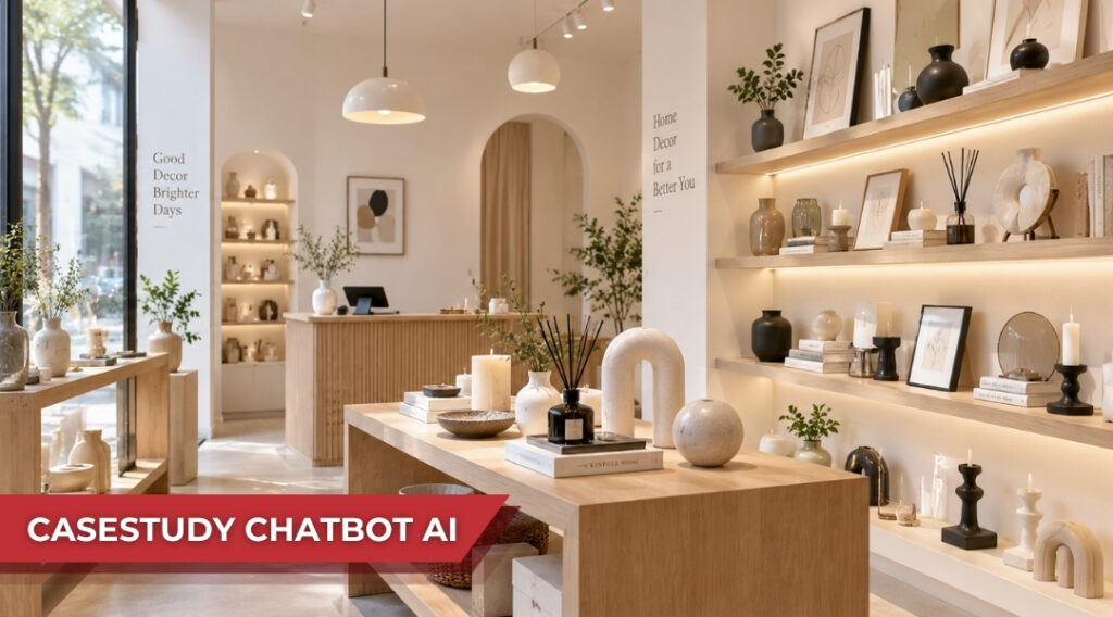 Case study – Giải pháp Messenger Chatbot AI cho đơn vị kinh doanh đồ decor