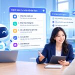 5 bước ứng dụng AI xây dựng kịch bản tư vấn khóa học cho trung tâm dạy học Ứng dụng AI xây dựng kịch bản tư vấn khóa học