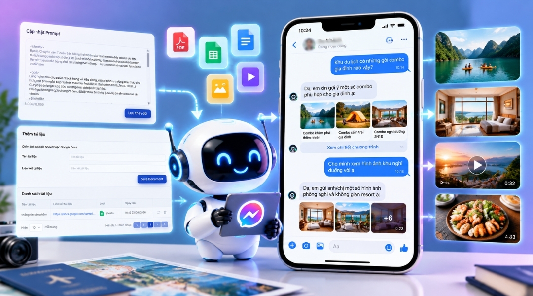 WorkGPT Chatbot AI tự học tri thức nội bộ