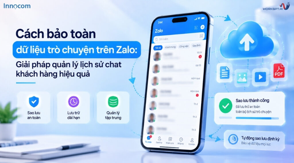 Cách bảo toàn dữ liệu trò chuyện trên Zalo: Giải pháp quản lý lịch sử chat khách hàng hiệu quả